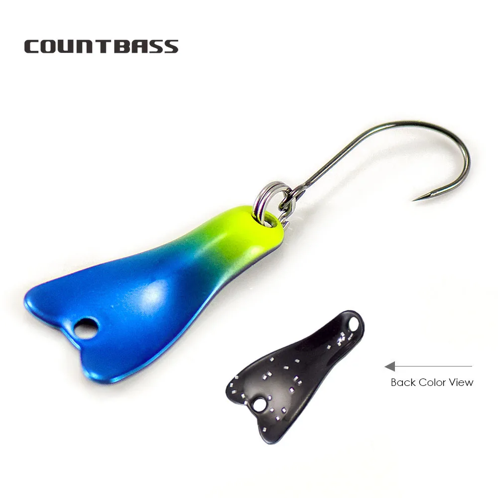 Fishing Hook Barbless - COUNTBASS 5/64Oz 2G Sendok Casting dengan