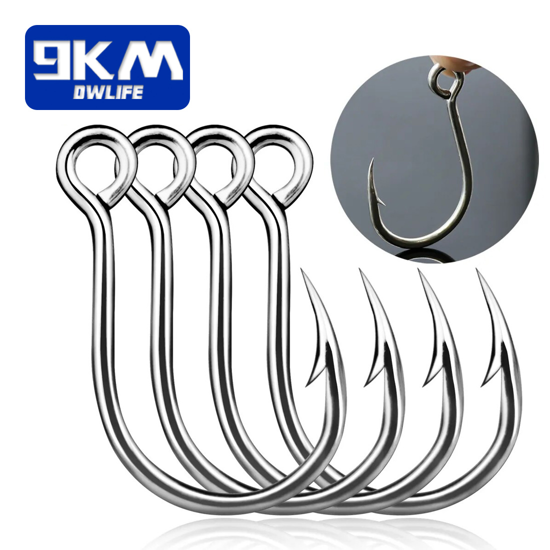 Fishing Hook Assortment - 9KM Kait Pancing 25 Buah Kait