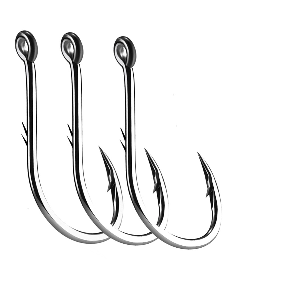 Fishing Hook Circle - 50 Buah Kait Pancing Bermata Ikan