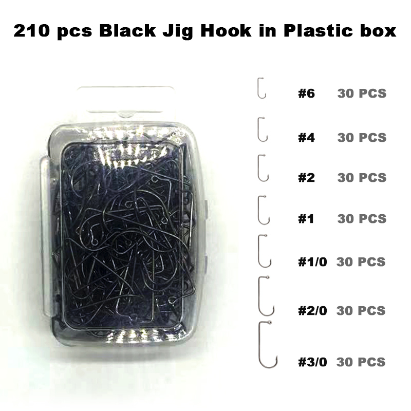 Fishing Hook Jig - Adygil DIY Memancing 210 Buah Kail