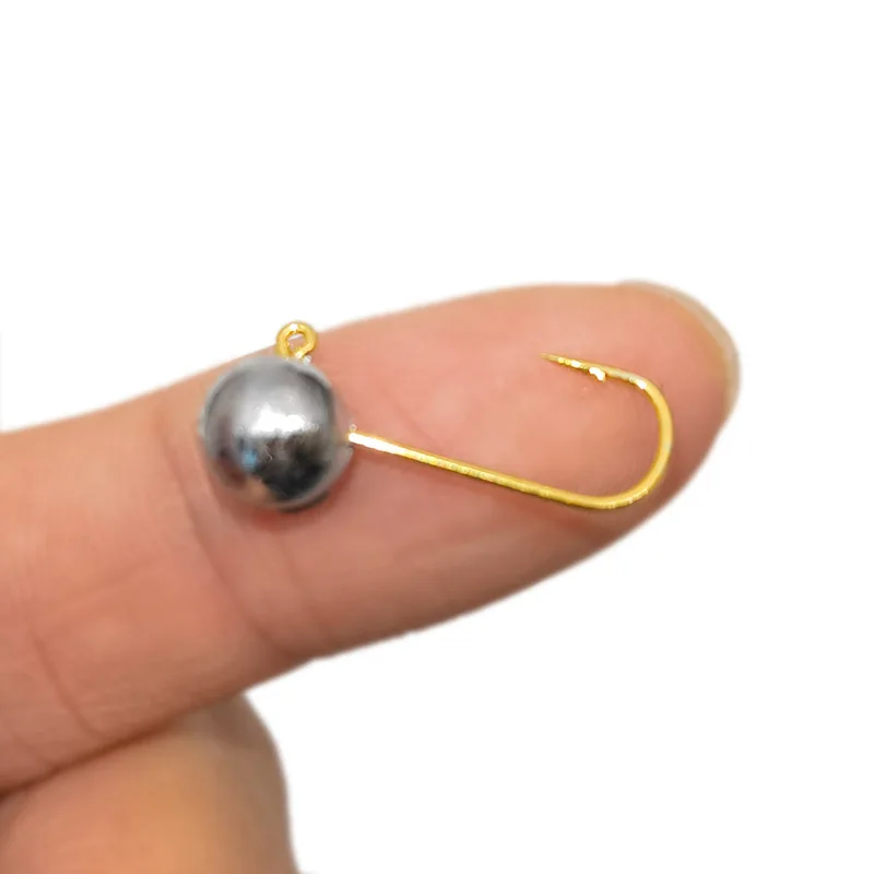OUTKIT 10 Buah Mini Jig Kepala - Fishing Hook Barbless ulasan dan harga