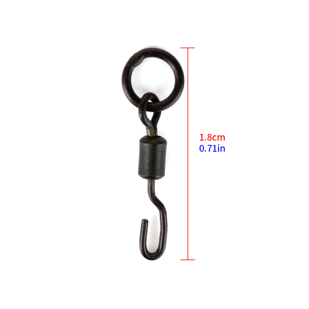 Hirisi 200pcs Swivel Pancing I - Fishing Hook Stainless Steel ulasan dan harga