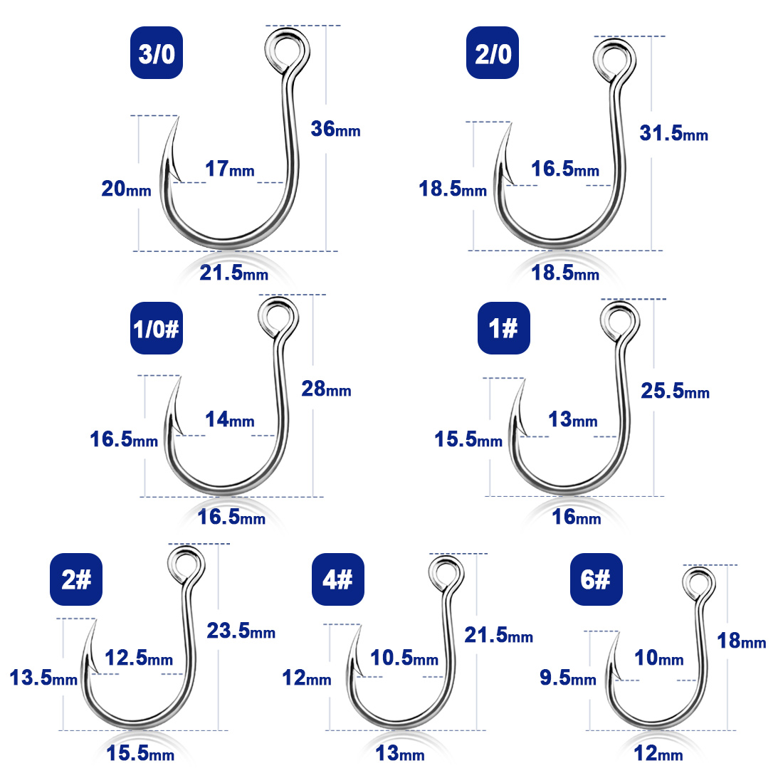 9KM Kait Pancing 25 Buah Kait  - Fishing Hook Assortment ulasan dan harga