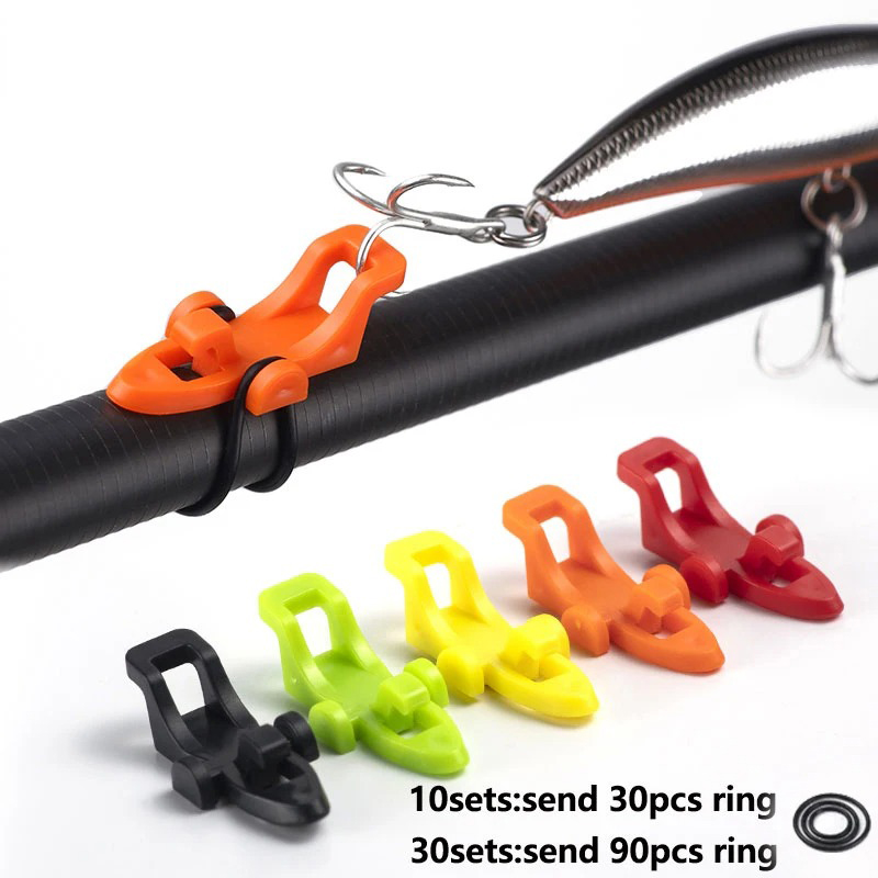 10-30 Buah Penahan Kail Joran  - Fishing Hook Jig ulasan dan harga